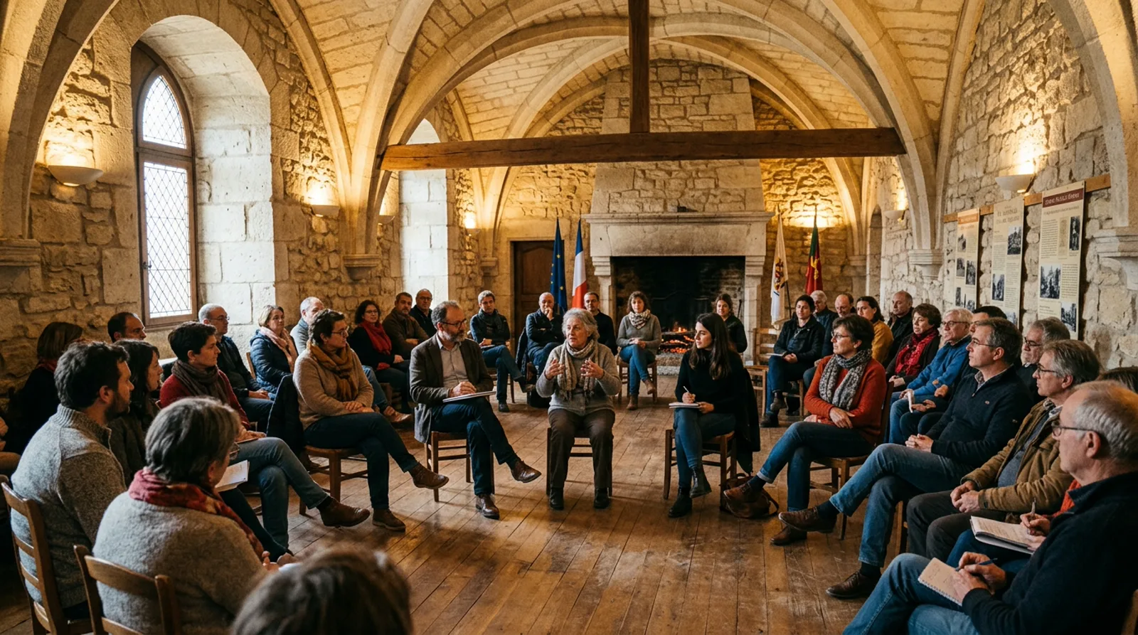 Réunion citoyenne de concertation sur l'urbanisme et le patrimoine
